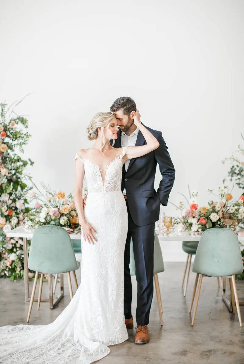 Bride and groom after the ceremony